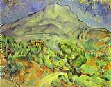 Paul Cezanne Mount Sainte Victoire painting